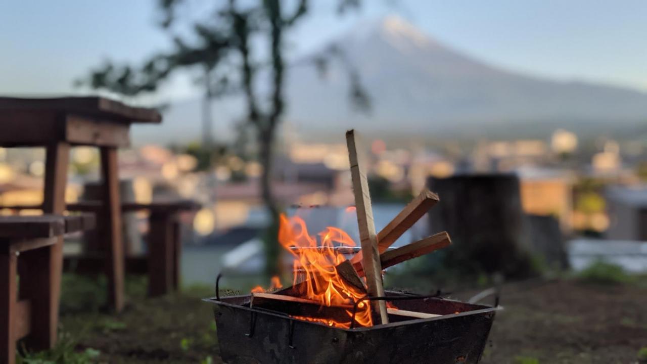 Mount Fuji Panorama Glamping Guest House Fujikawaguchiko Exterior foto