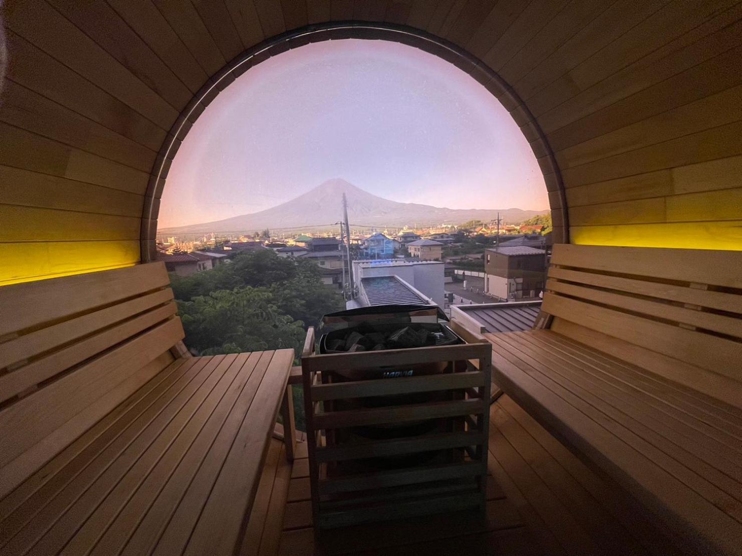 Mount Fuji Panorama Glamping Guest House Fujikawaguchiko Exterior foto