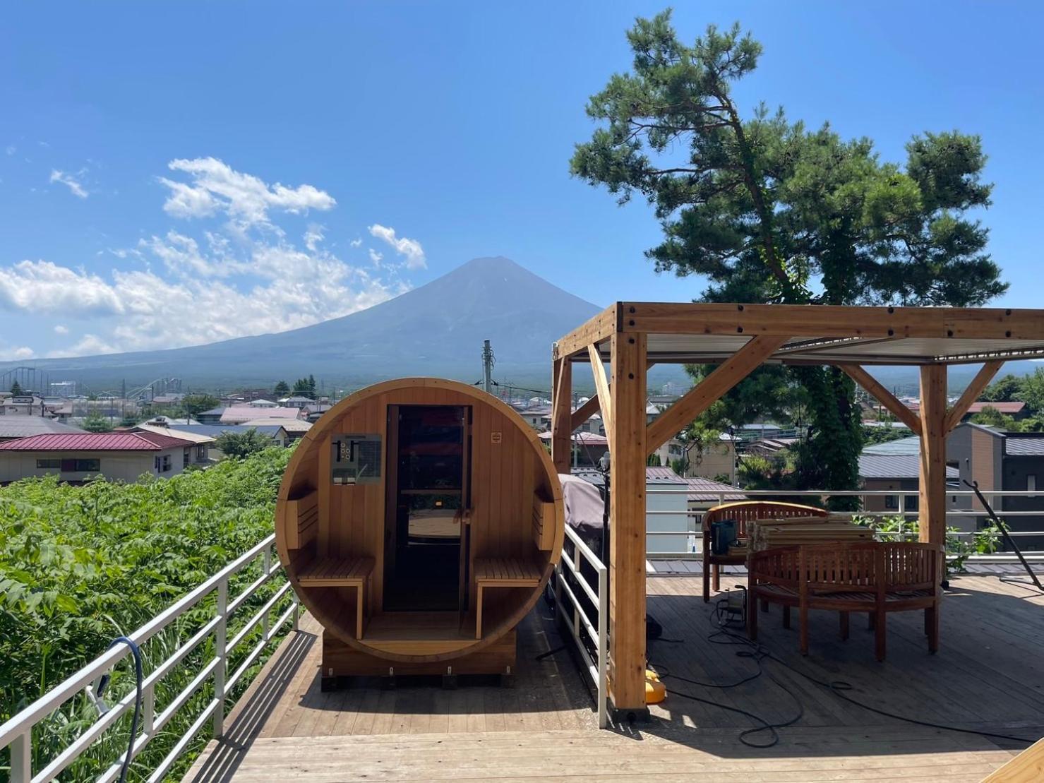 Mount Fuji Panorama Glamping Guest House Fujikawaguchiko Exterior foto