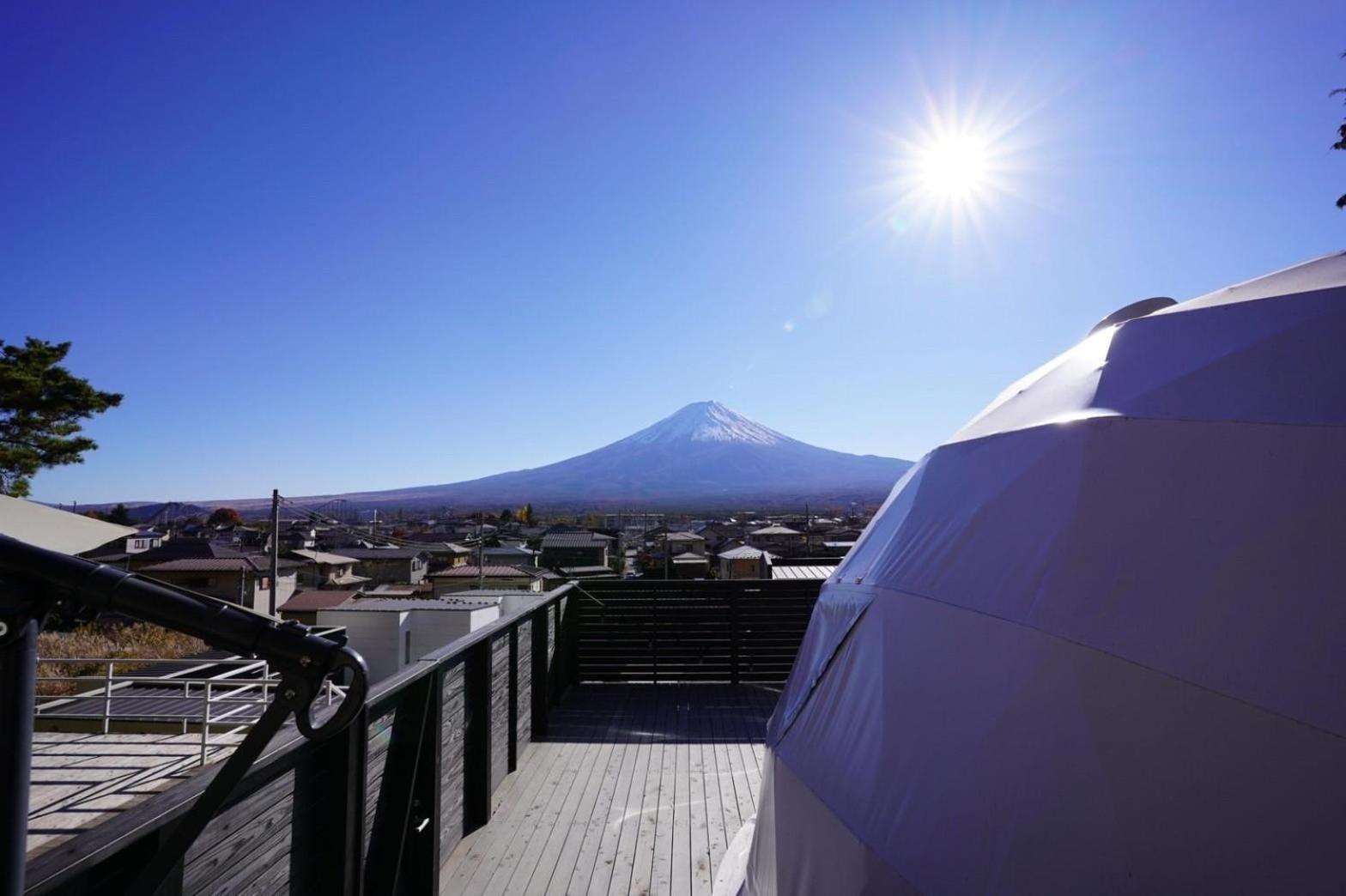 Mount Fuji Panorama Glamping Guest House Fujikawaguchiko Exterior foto